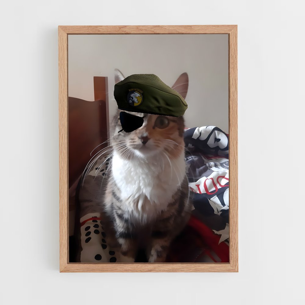 Poster Cool Cat Vibes – affiche Metal gear solid (vue 4)
